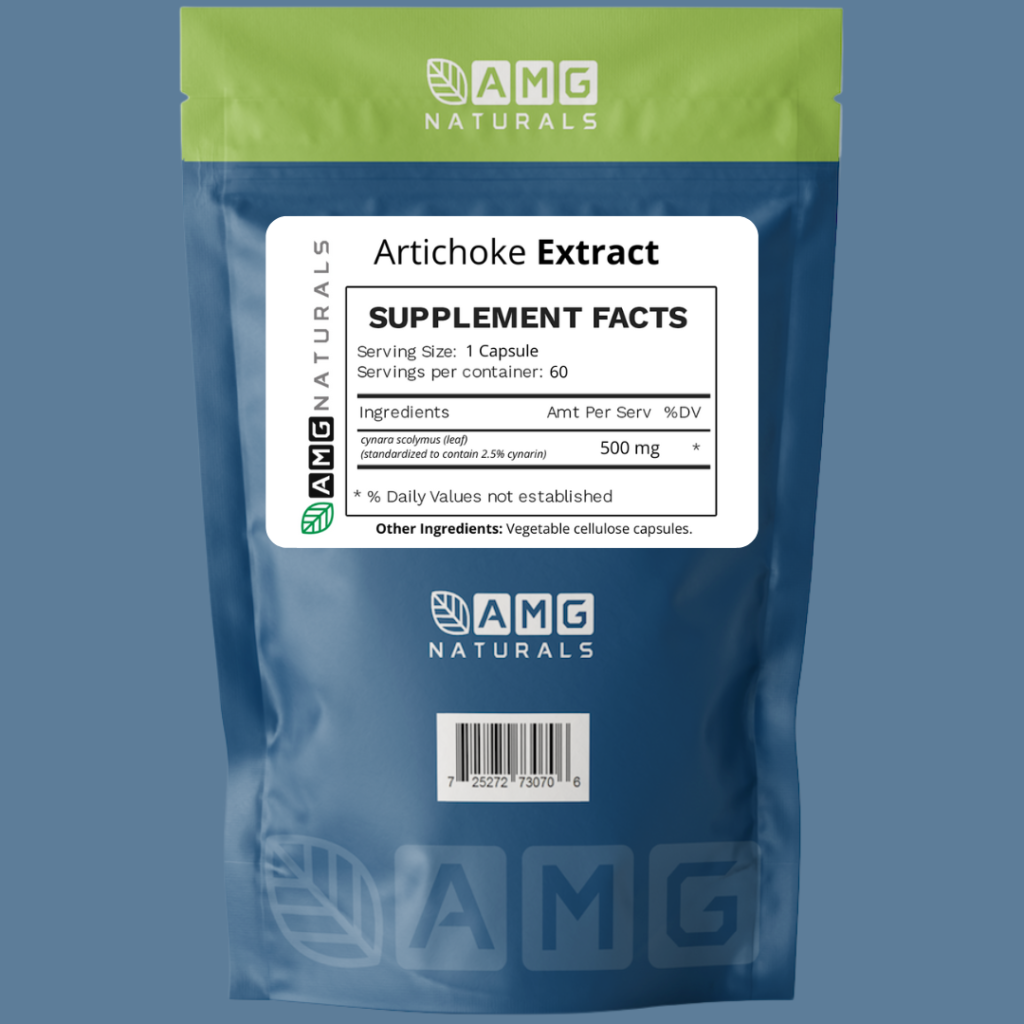 Artichoke Extract Bag AMG Naturals